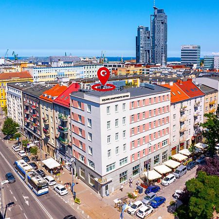 Square Apartments Gdynia Exterior foto