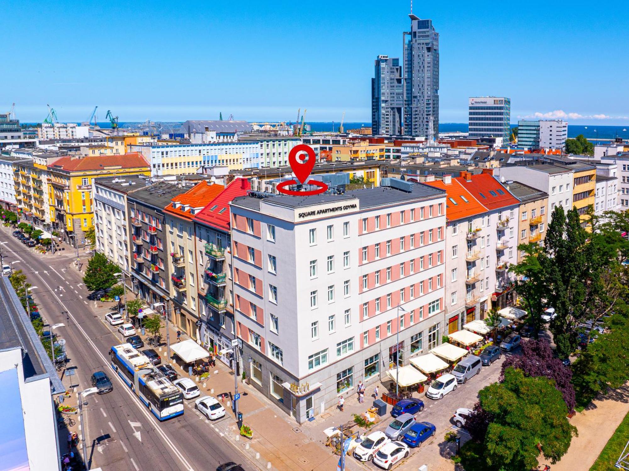Square Apartments Gdynia Exterior foto